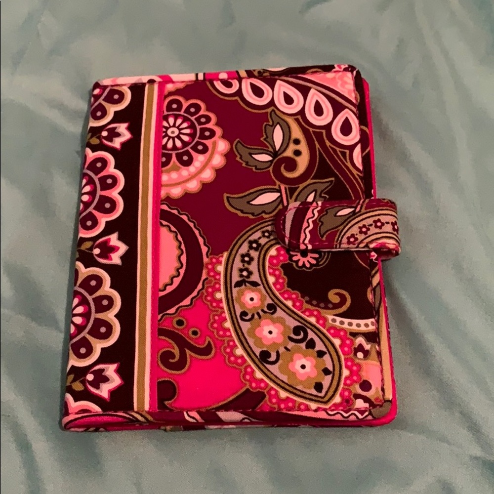 Vera Bradley- Very Berry Paisley Passport Cover